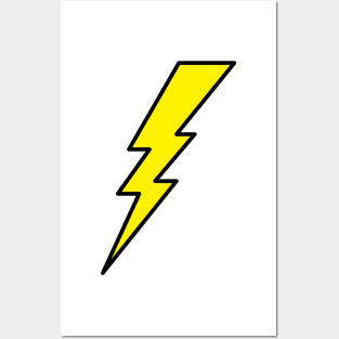 Lightning bolt Posters and Art